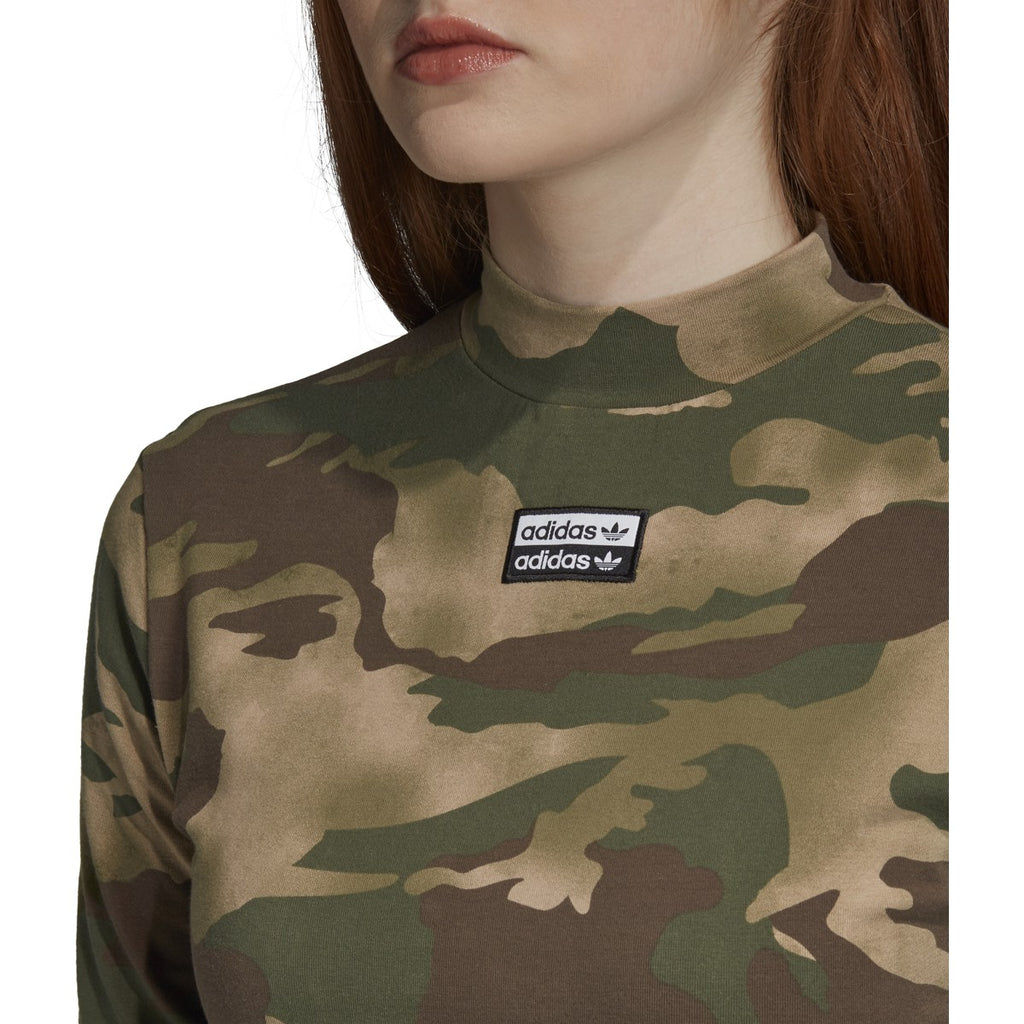 [EC0753] Womens Adidas Allover Print Tee Dress