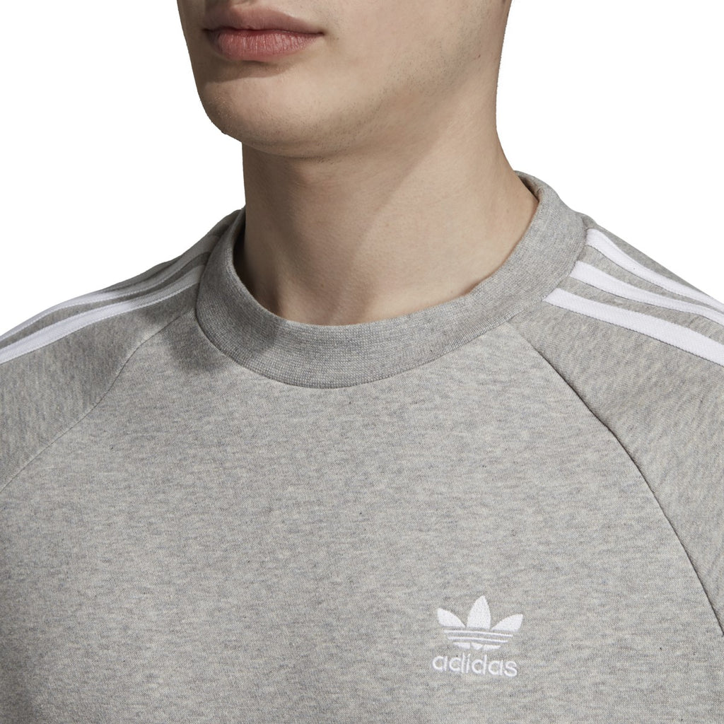 [ED6016] Mens Adidas 3-Stripes Crewneck Sweatshirt
