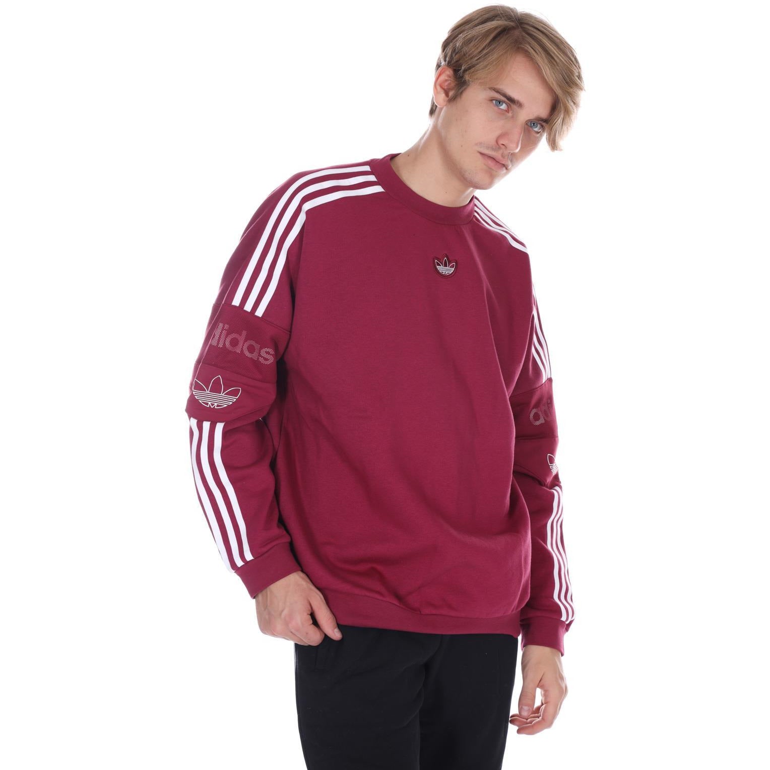 [ED7112] Mens Adidas Originals TS Trefoil Sweatshirt