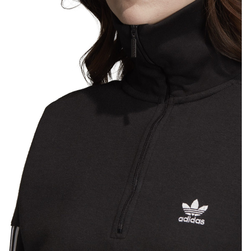 [ED7526] Womens Adidas Originals Half Zip Sweater