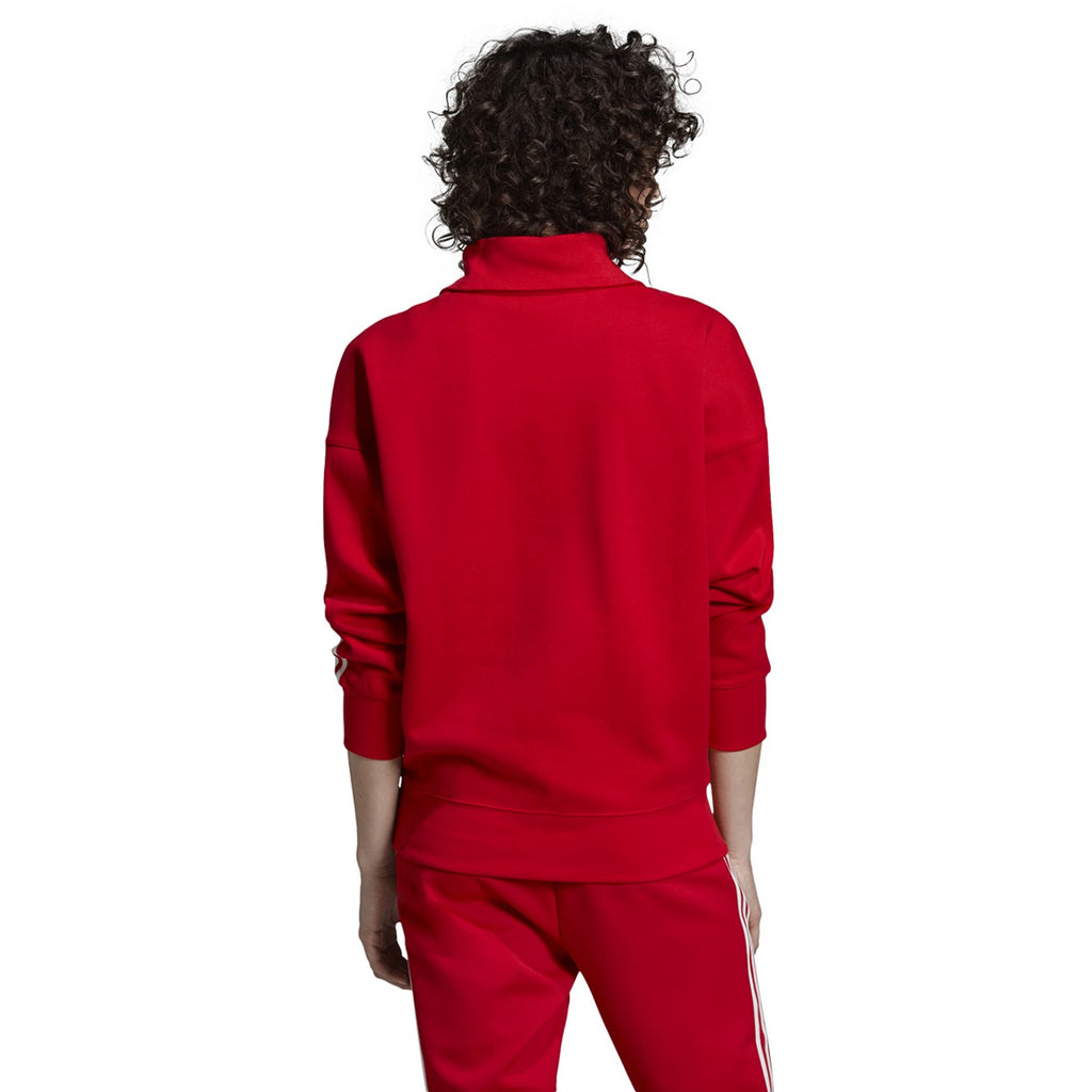 [ED7527] Womens Adidas Originals Lock Up 1/2 Zip Sweatshirt