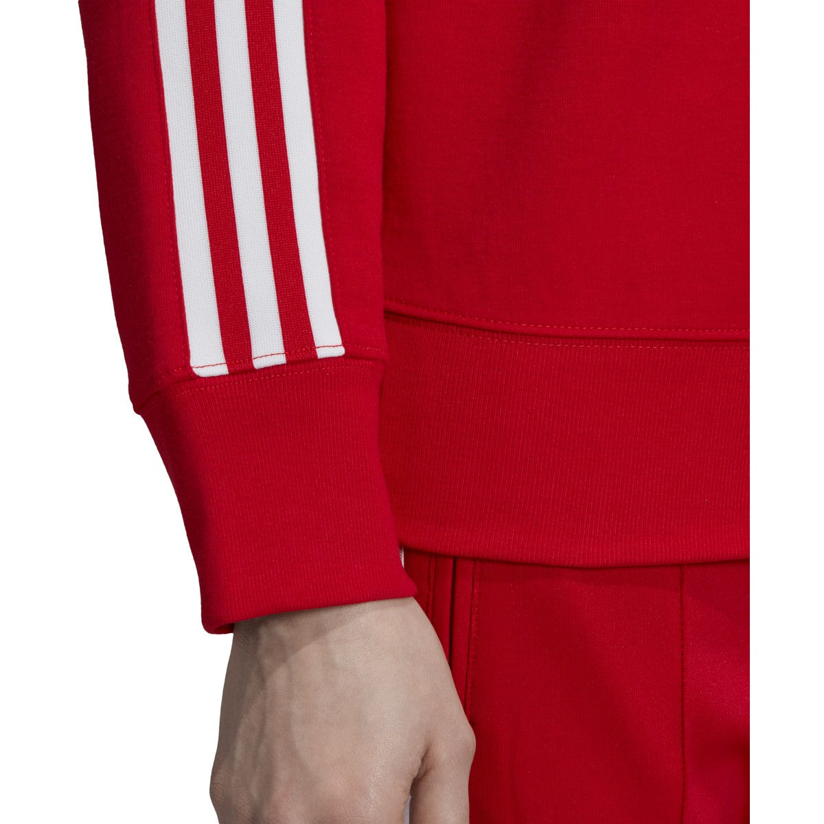 [ED7527] Womens Adidas Originals Lock Up 1/2 Zip Sweatshirt
