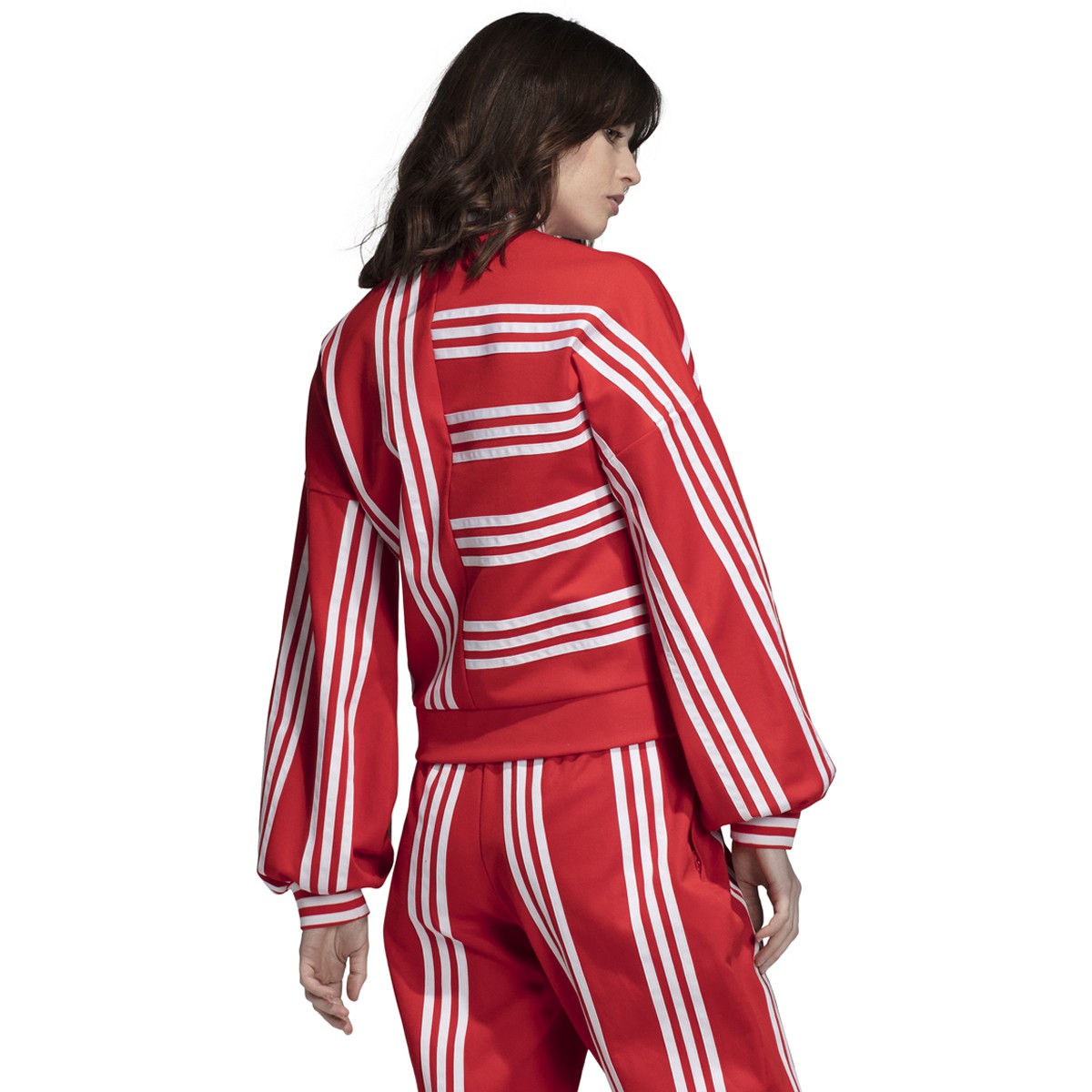 [EH6041] Womens Adidas Originals x Ji Won Choi Striped Active Jacket