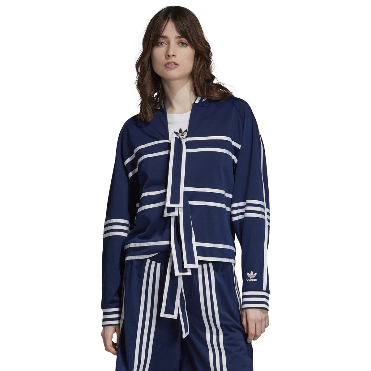 [EH6047] Womens Adidas Originals x Ji Won Choi Belted Track Jacket