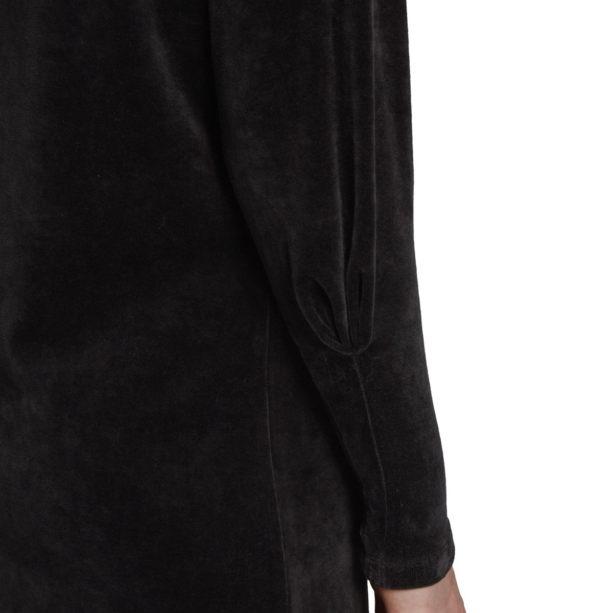 [EJ9058] Womens Adidas Originals Plush Velour Trefoil Dress