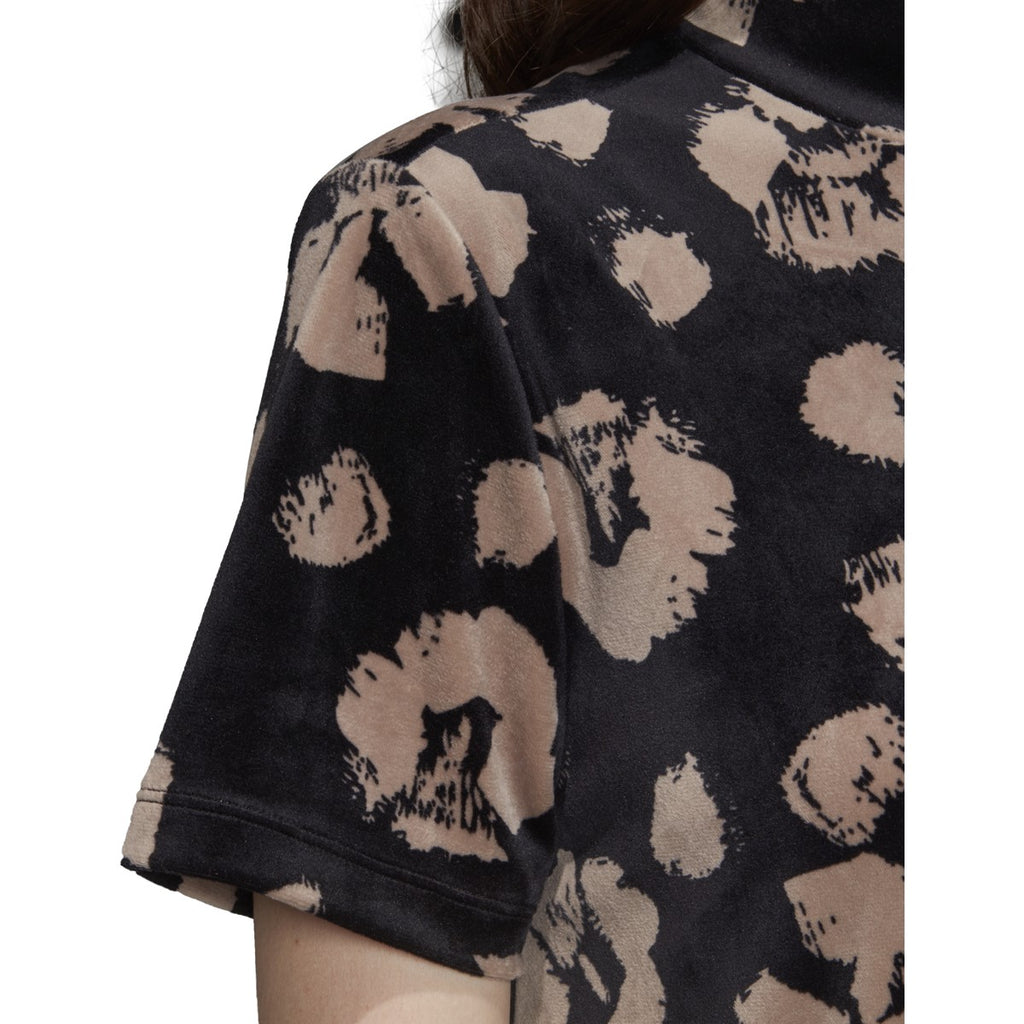 [EJ9311] Womens Adidas Bellista Floral Velvet Tee Dress