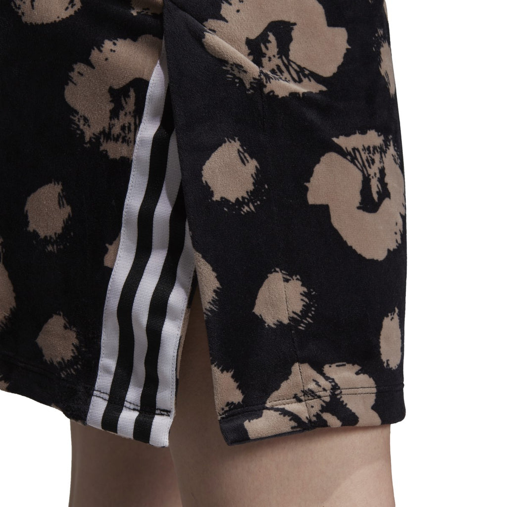 [EJ9311] Womens Adidas Bellista Floral Velvet Tee Dress