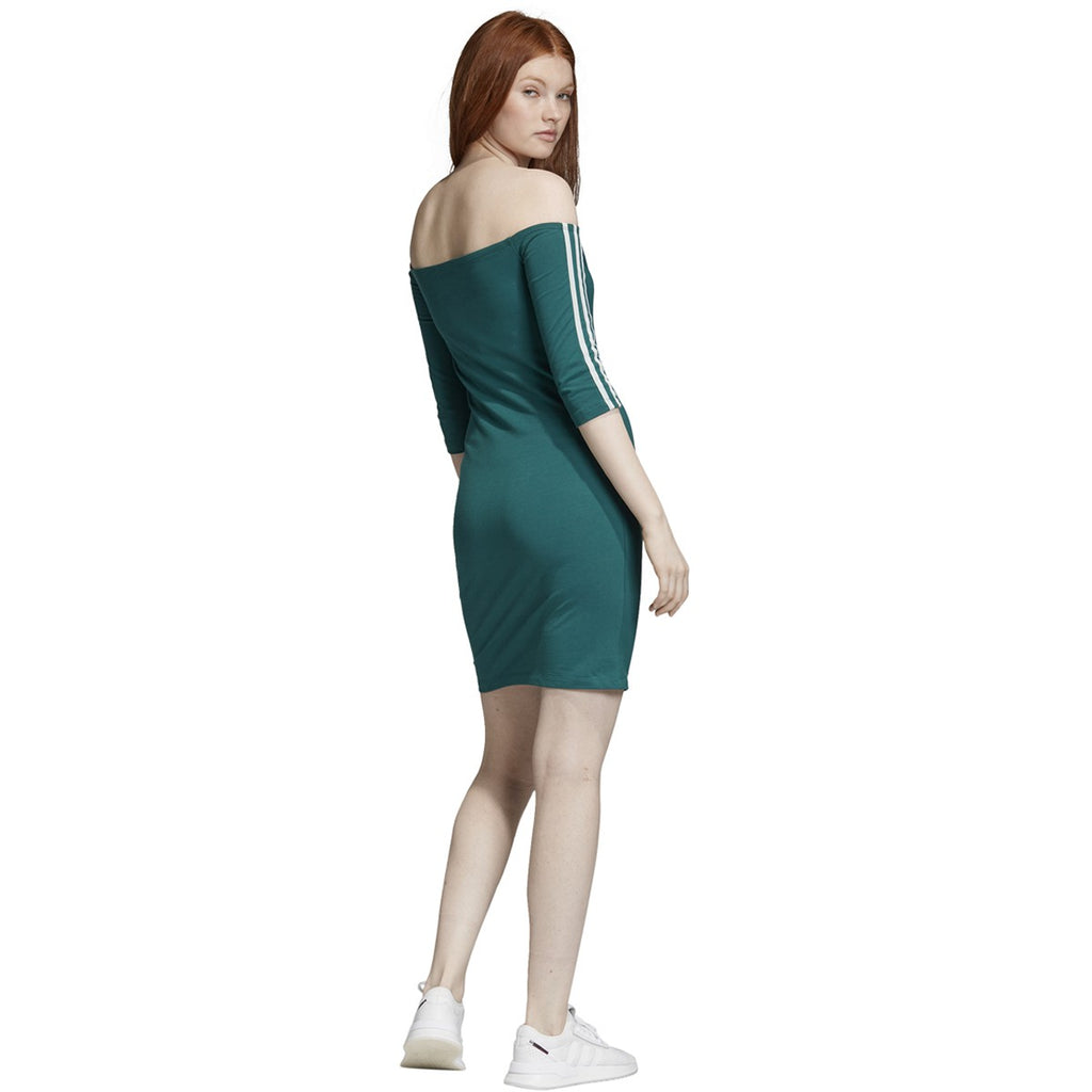 [EJ9347] Womens Adidas Off-the-Shoulder Dress