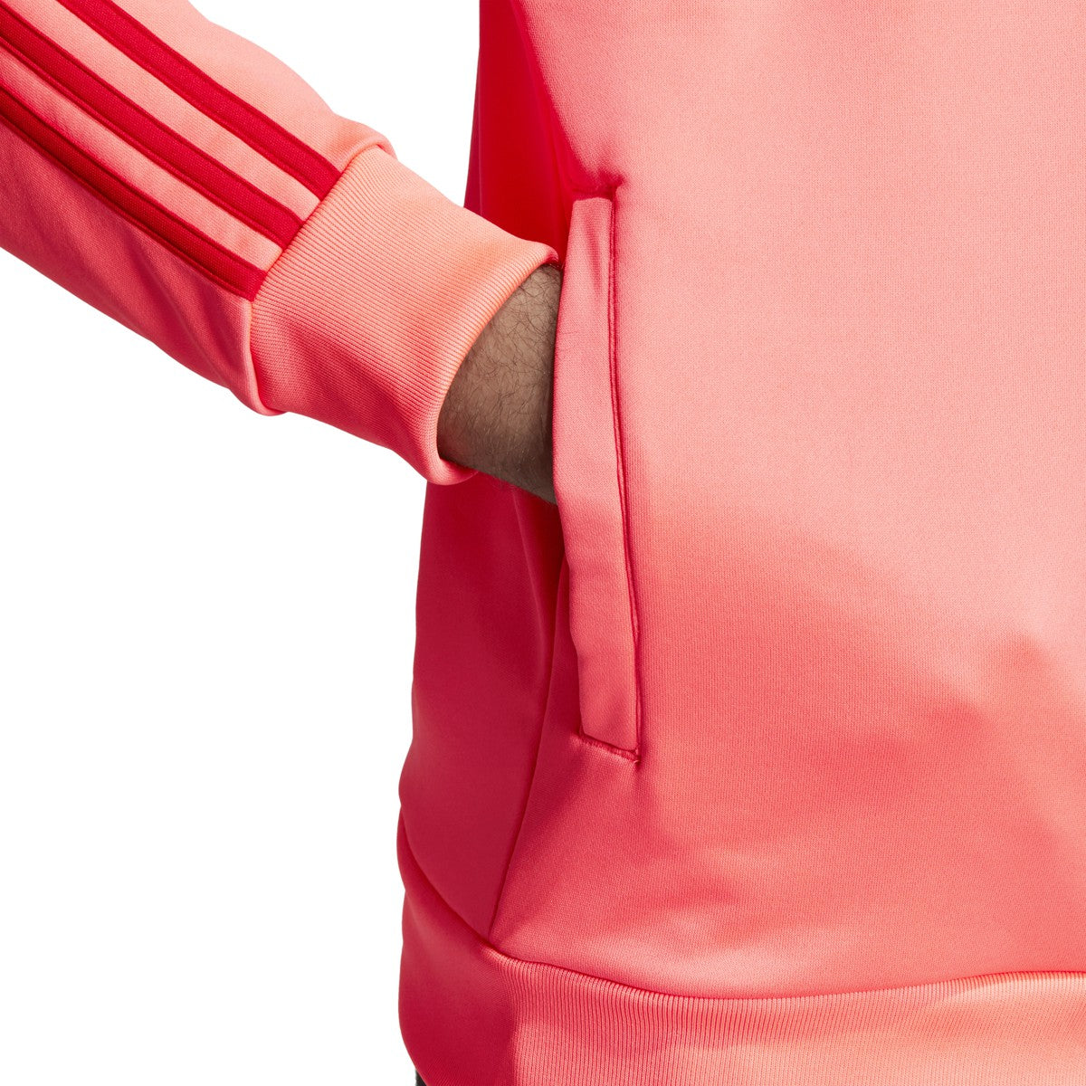 [EJ9686] Mens Adidas Originals 3-Stripes Half Zip Hoodie