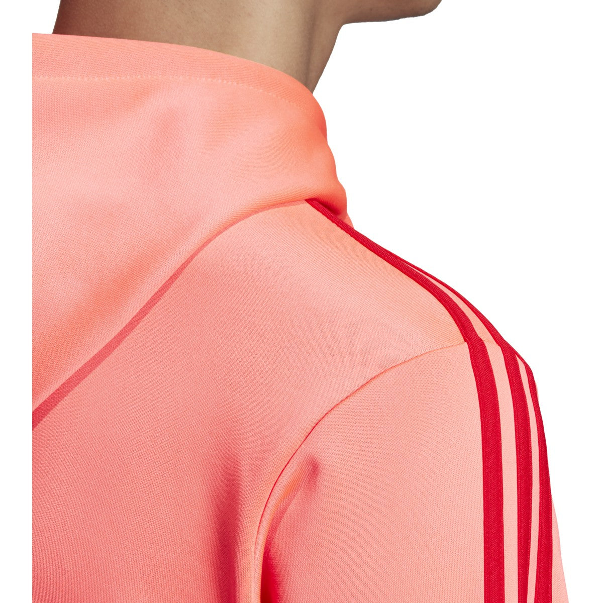 [EJ9686] Mens Adidas Originals 3-Stripes Half Zip Hoodie