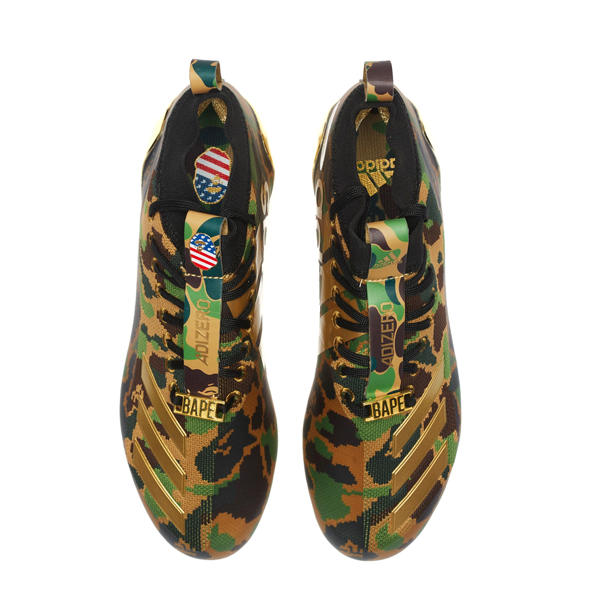 [F35829] Mens Adidas x Bape Adizero Cleats