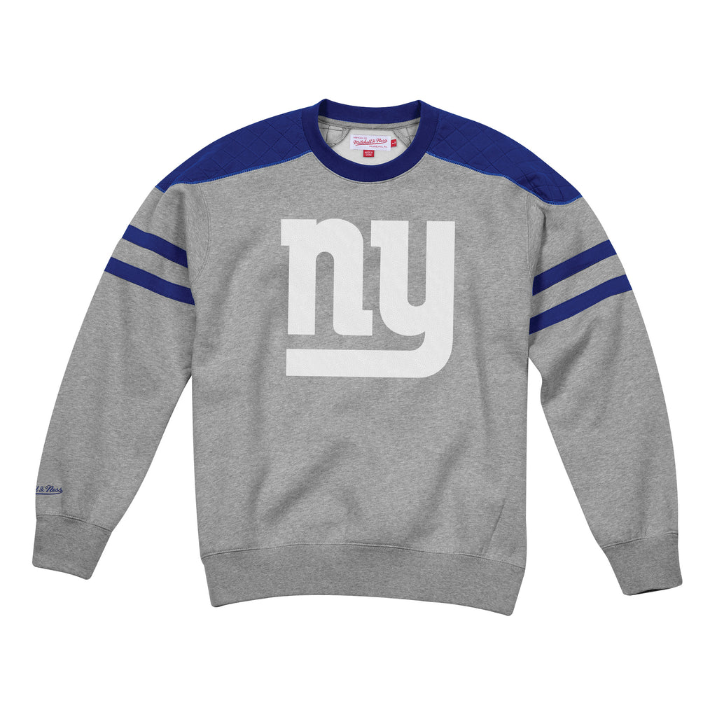 Mens Mitchell & Ness NFL Post Season Run Crew NY Giants