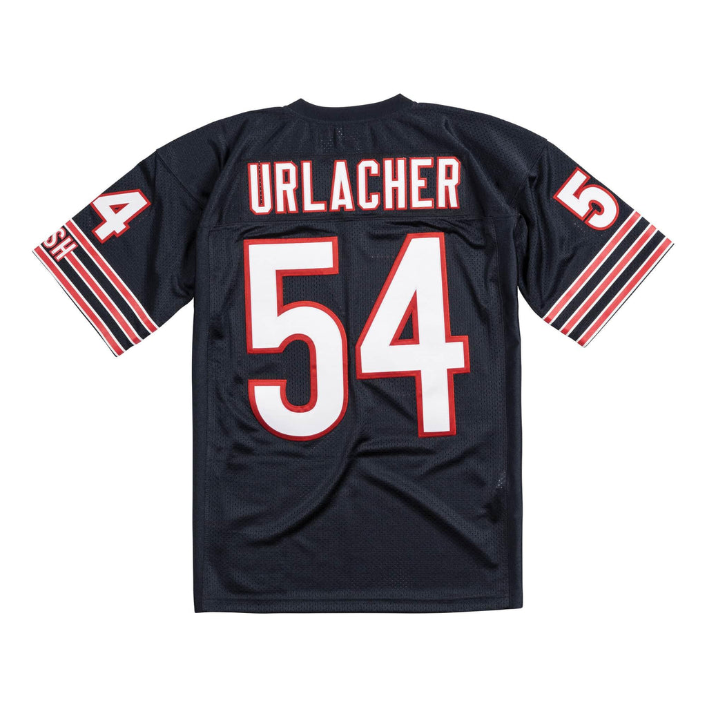 [AJY6CP18018-CBENAVY01BUR] Mens Mitchell & Ness NFL Authentic Jersey Chicago Bears 2001 Brian Urlacher - sneakAR