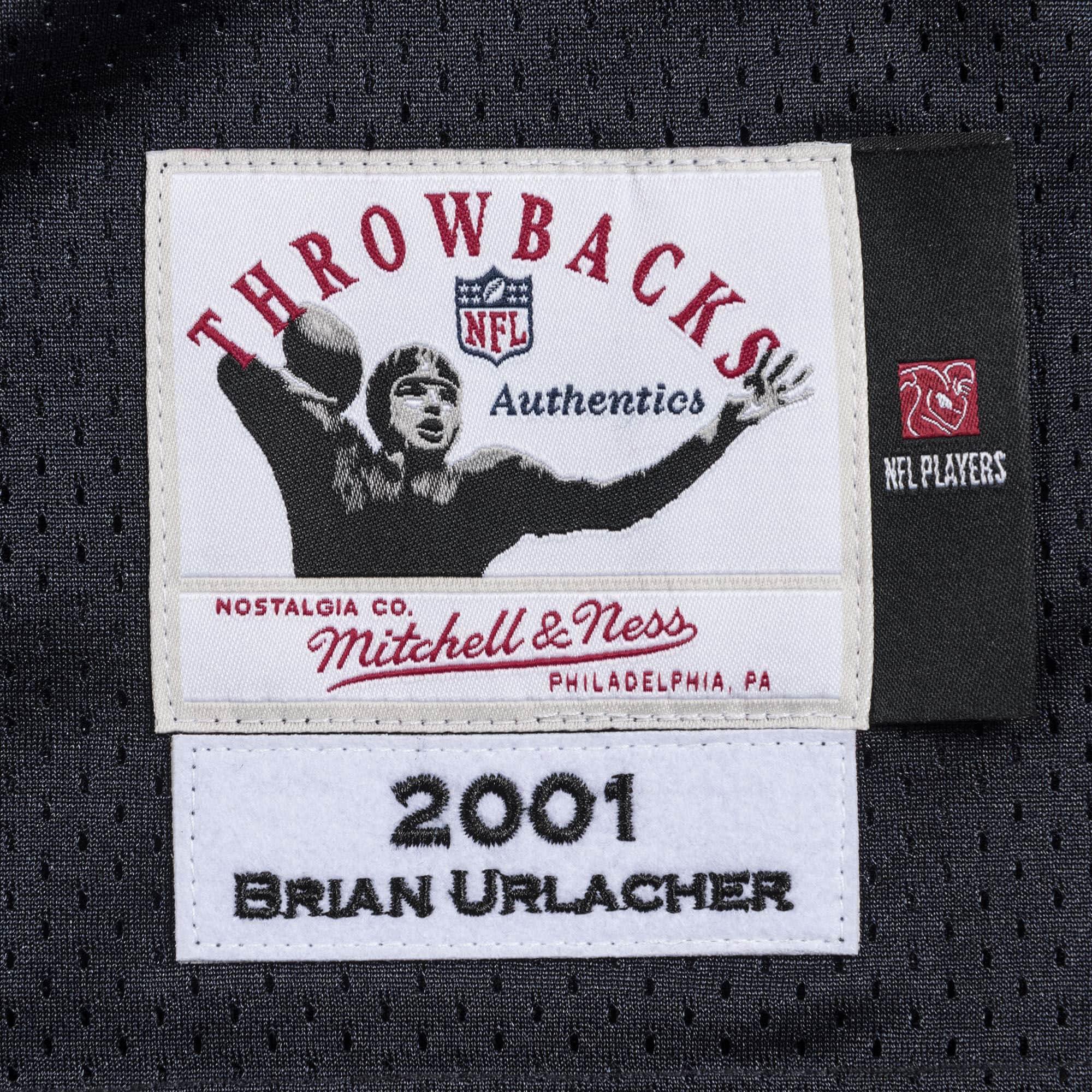 [AJY6CP18018-CBENAVY01BUR] Mens Mitchell & Ness NFL Authentic Jersey Chicago Bears 2001 Brian Urlacher - sneakAR