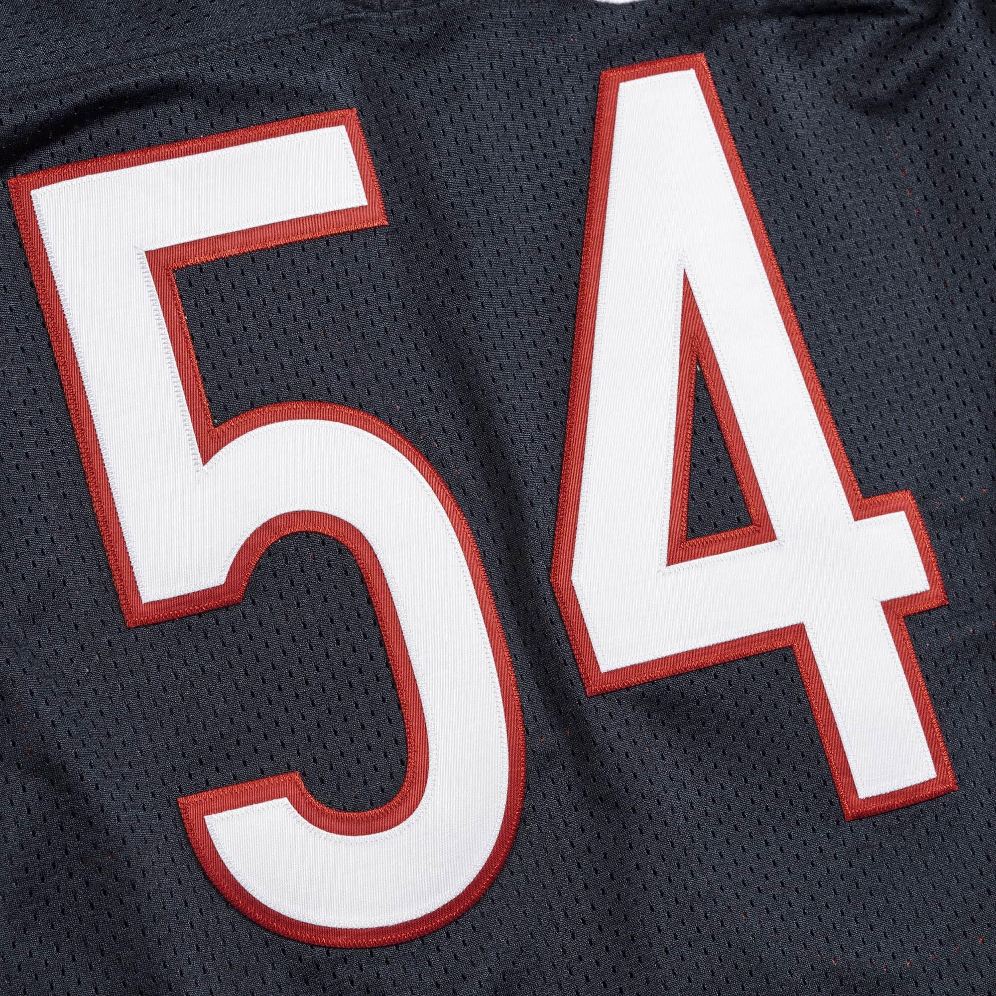 [AJY6CP18018-CBENAVY01BUR] Mens Mitchell & Ness NFL Authentic Jersey Chicago Bears 2001 Brian Urlacher - sneakAR