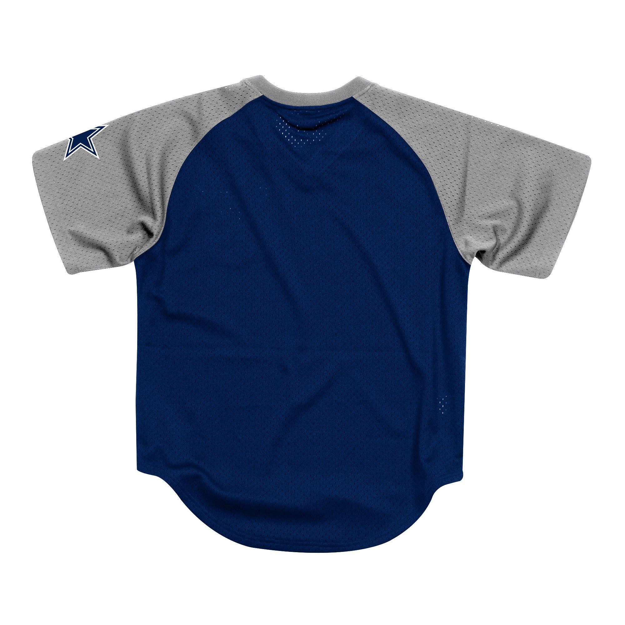 [FA87OP-DCO-A-K9A] Mens Mitchell & Ness NFL Final Seconds Mesh V-Neck Cowboys