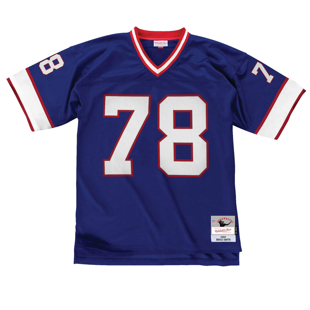 Mens Mitchell & Ness NFL Legacy Jersey Buffalo Bills Bruce Smith #78