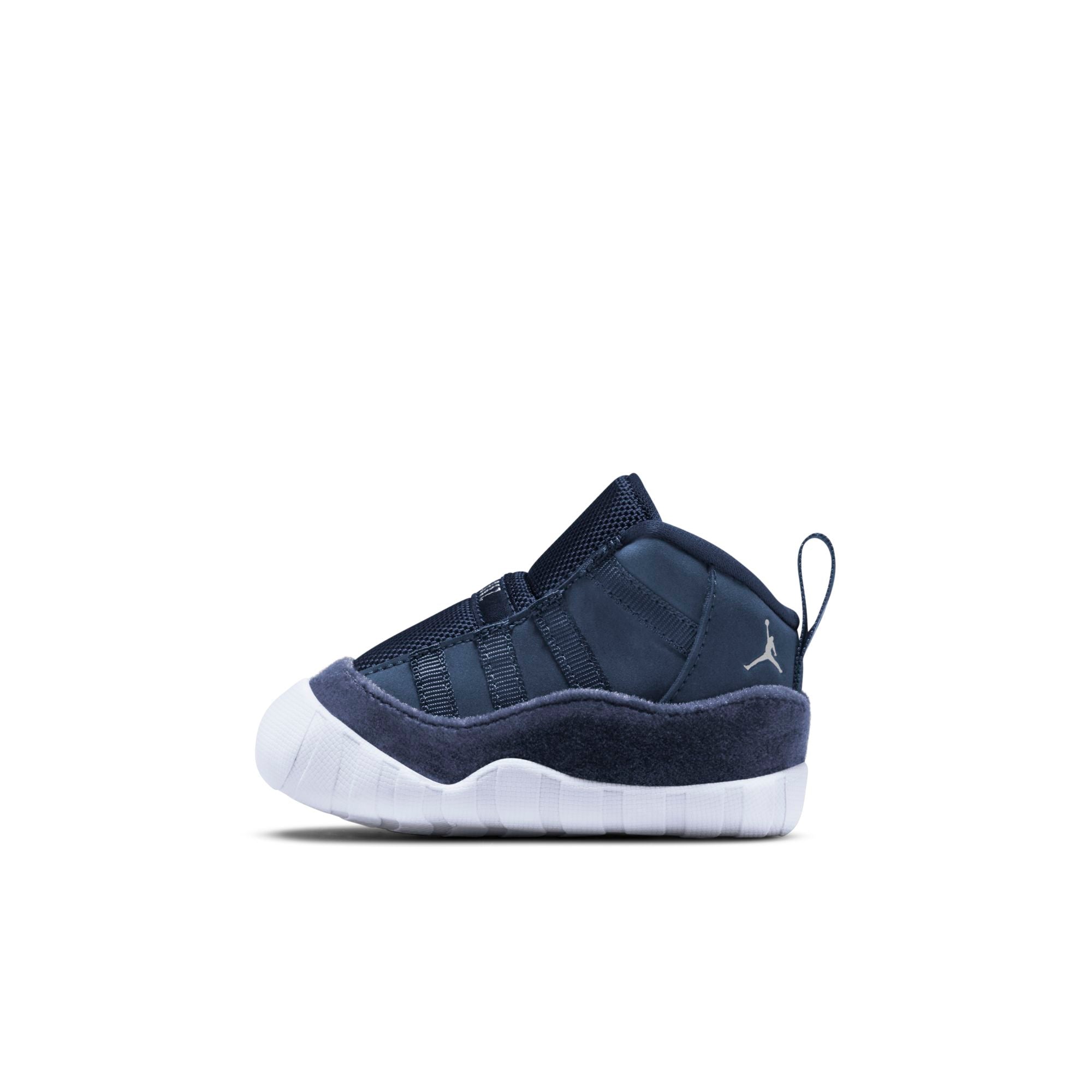 [FB1968-441] Infants Air Jordan Retro 11 Crib Bootie 'Midnight Navy'