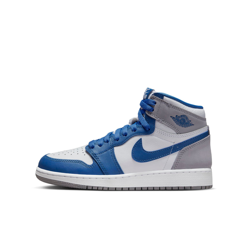[FD1437-410] Youth Air Jordan Retro 1 High OG (GS) 'True Blue'