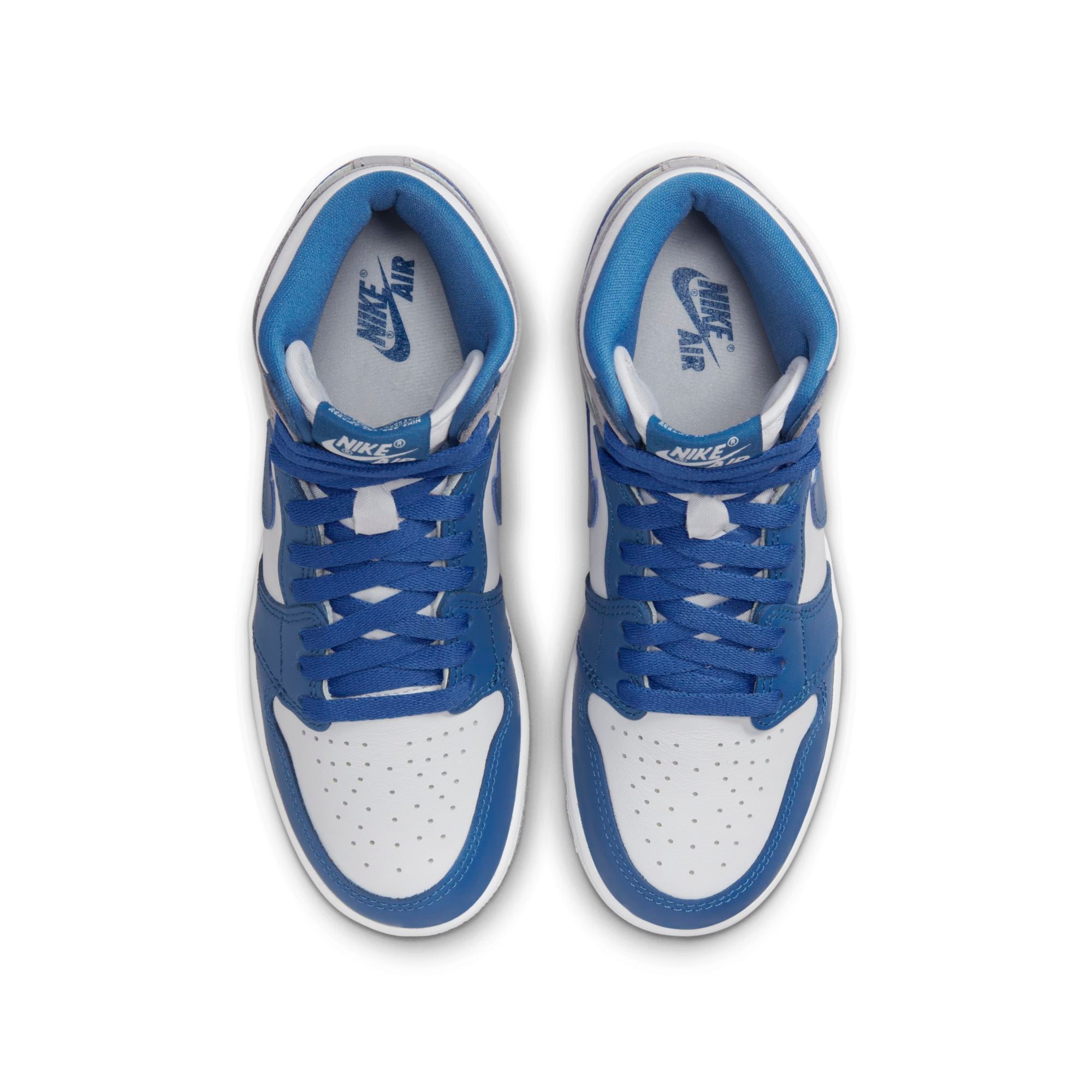 [FD1437-410] Youth Air Jordan Retro 1 High OG (GS) 'True Blue'