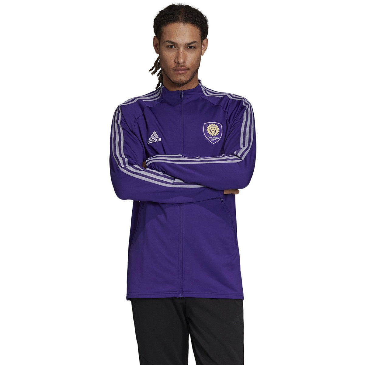 [FI1529] Mens Adidas Orlando City Anthem Jacket