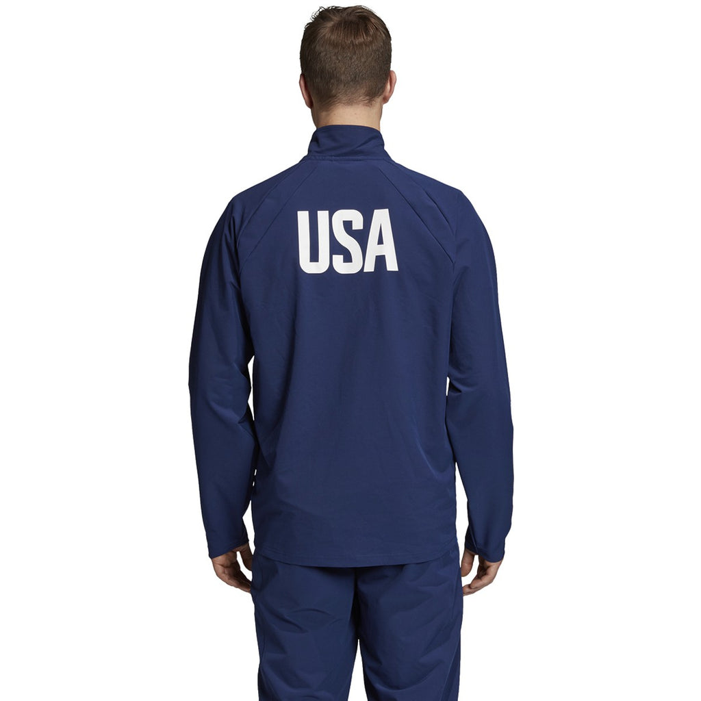 [FK1046] Mens Adidas USA Volleyball Warmup Jacket