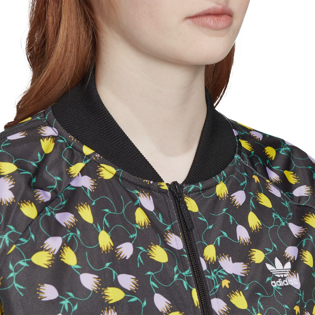 [FL4106] Womens Adidas Allover Print Track Jacket