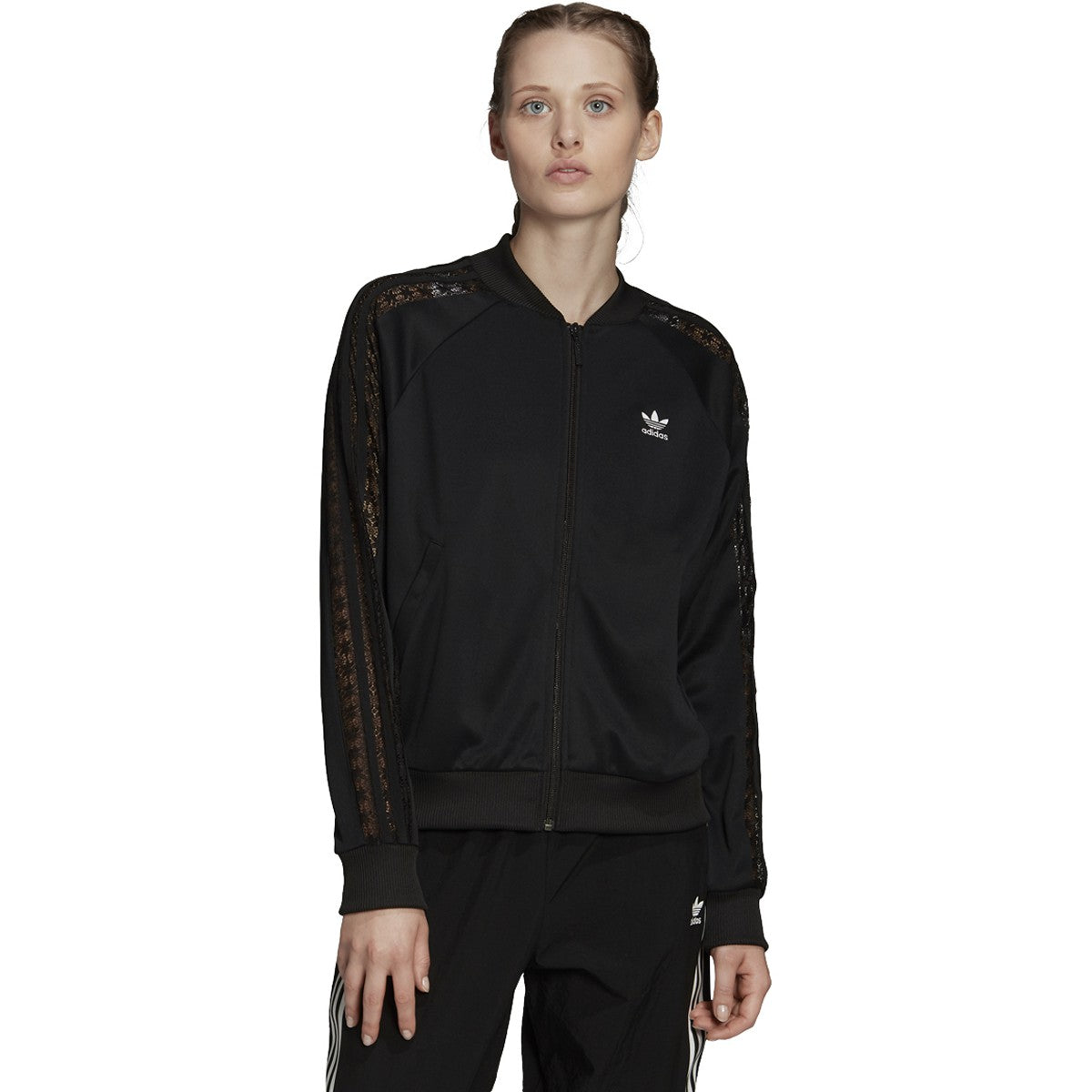 [FL4129] Womens Adidas Originals Lace Track Jacket