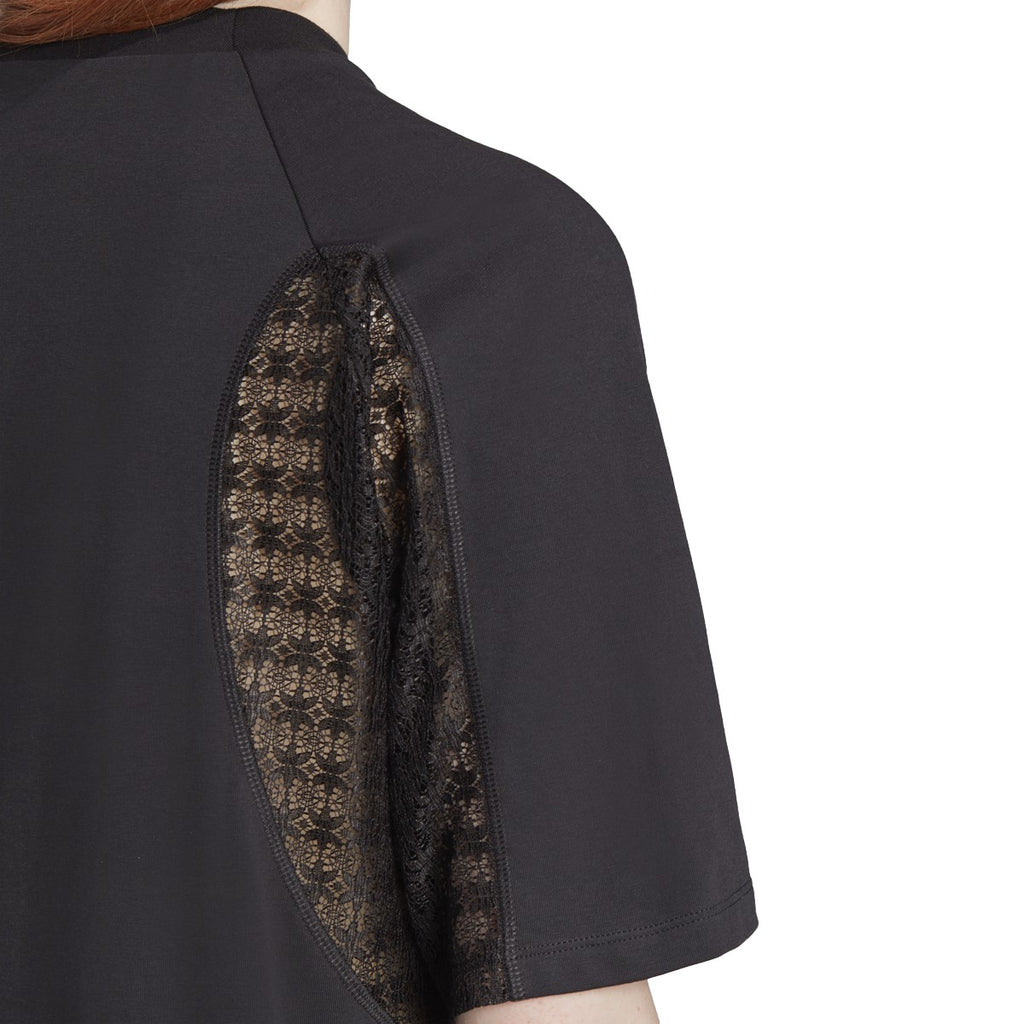 [FM1742] Womens Adidas Originals Lace Tee Dress