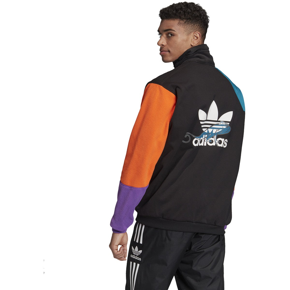 [FM3680] Mens Adidas Originals PT3 Half Zip Fleece Jacket