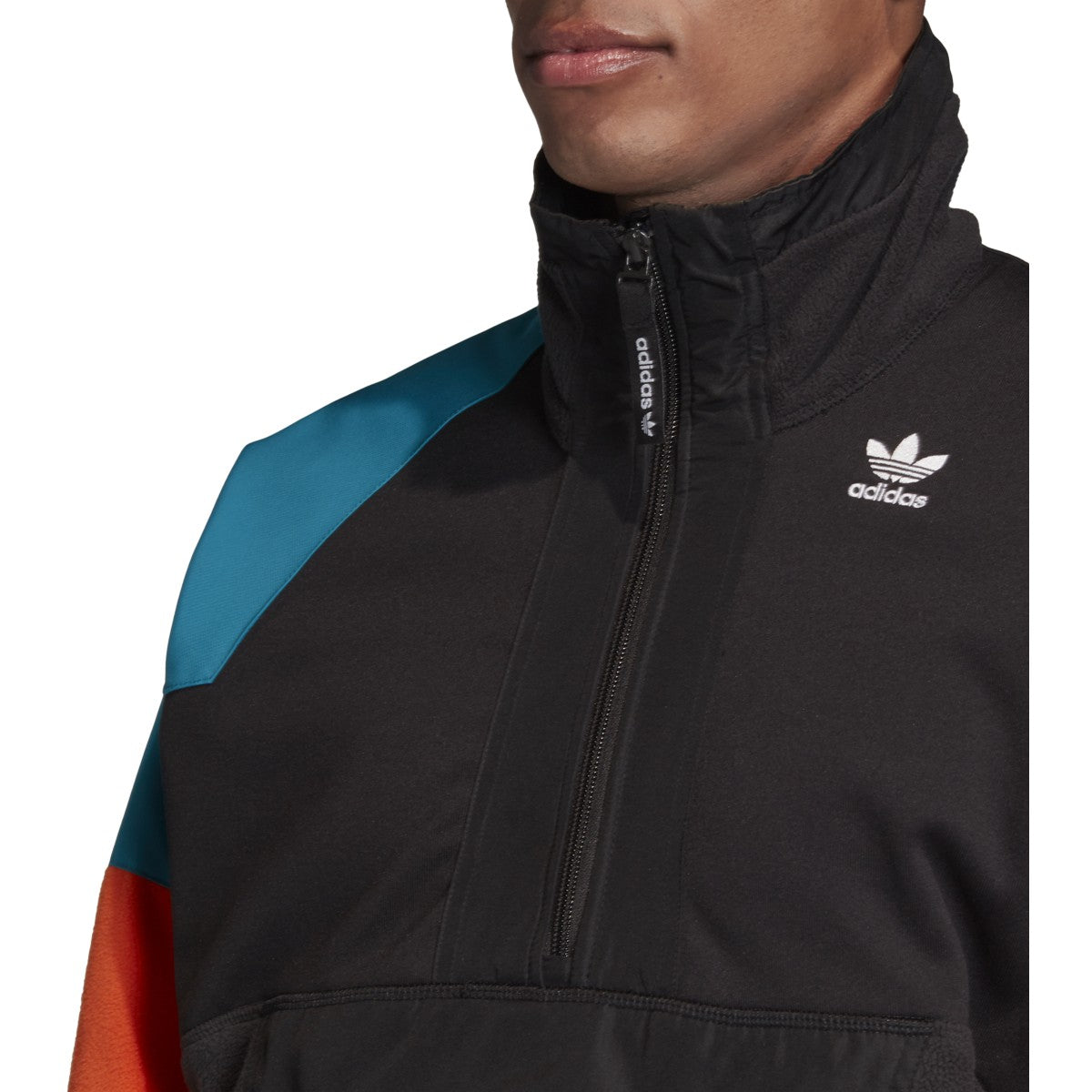 [FM3680] Mens Adidas Originals PT3 Half Zip Fleece Jacket