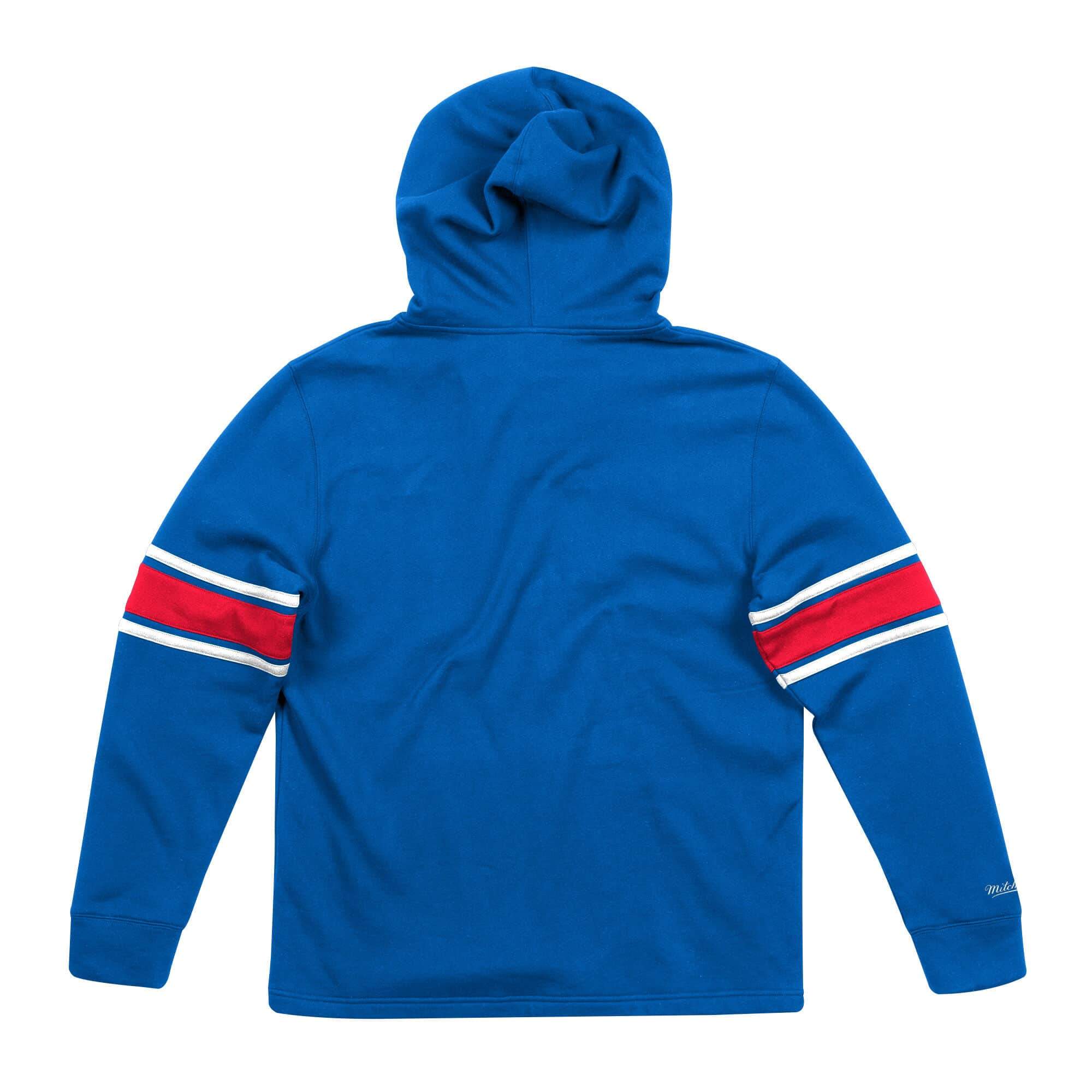[FPHDMM18731-P76ROYA1] Mens Mitchell & Ness NBA Hockey Hood Fleece 76ers