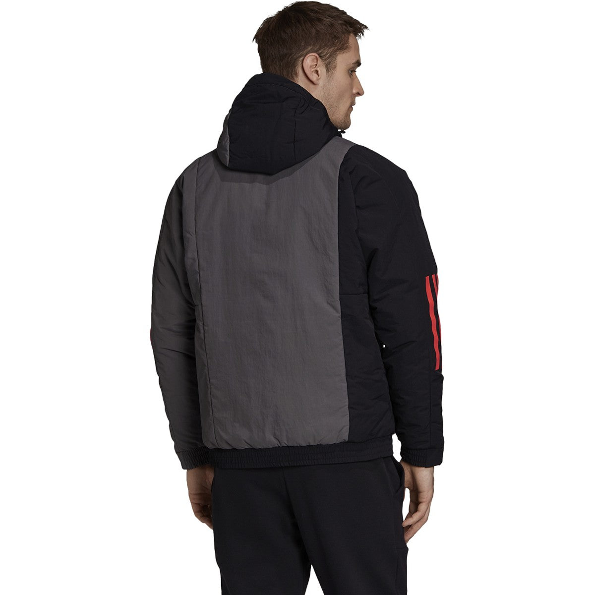 [FT2445] Mens Adidas Back to Sport Insulated Hooded Jacket