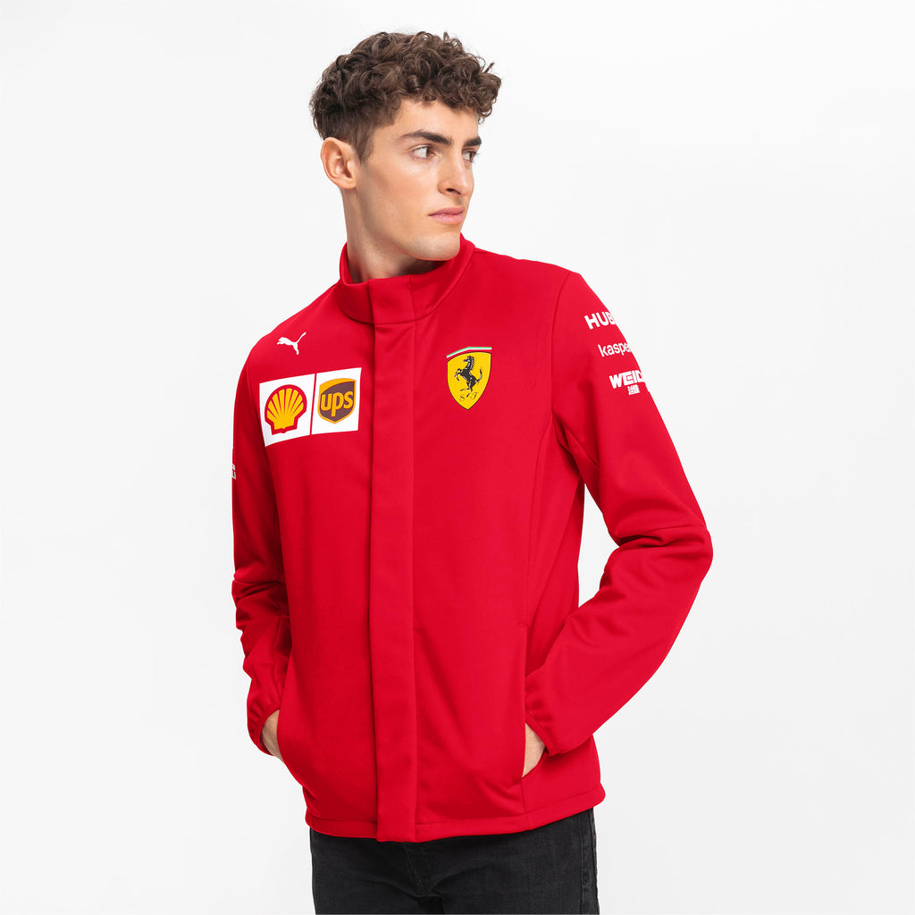 [763031-01] Mens Puma SF Ferrari Team Softshell Jacket