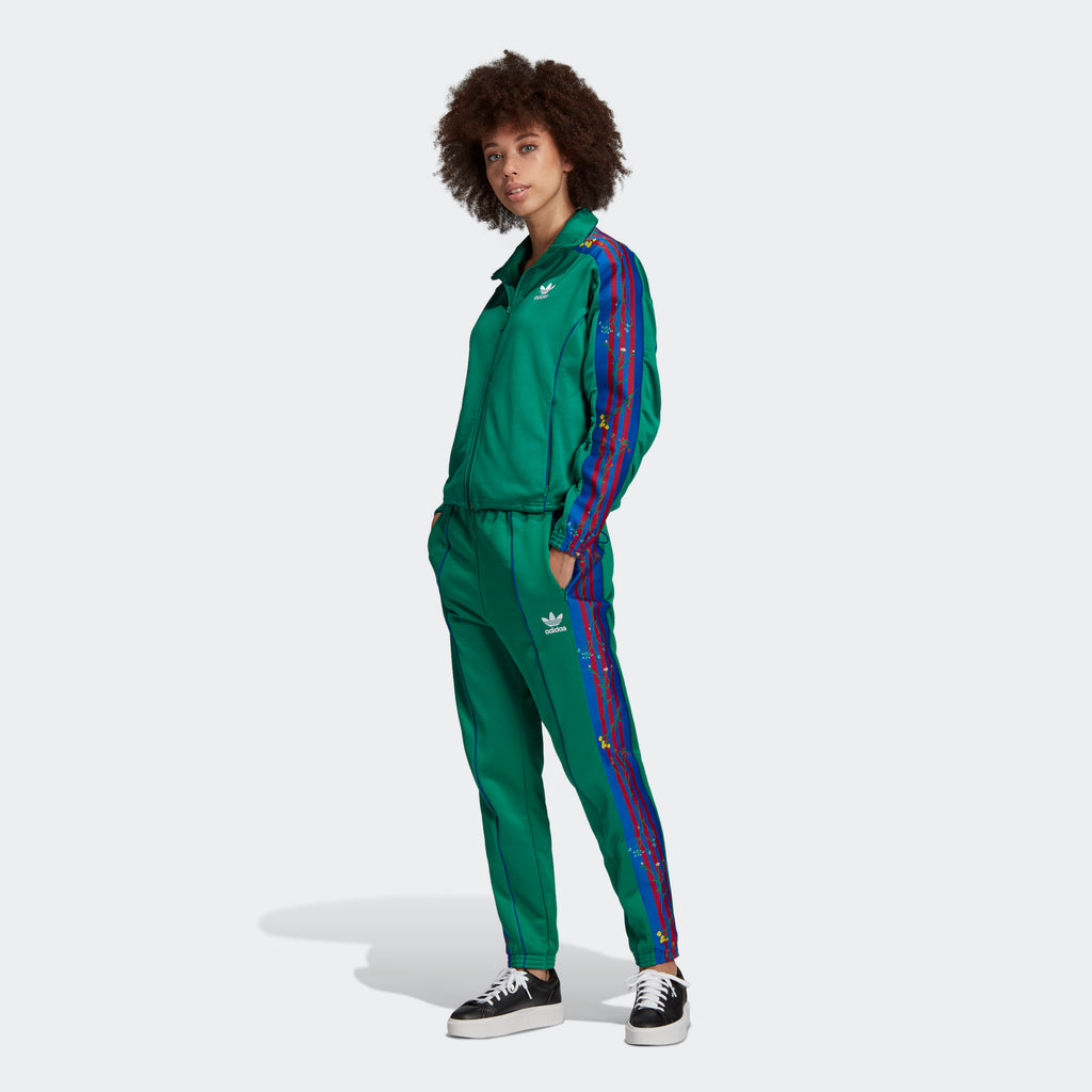 [ED4766] Womens Adidas Originals Floral Track Pants