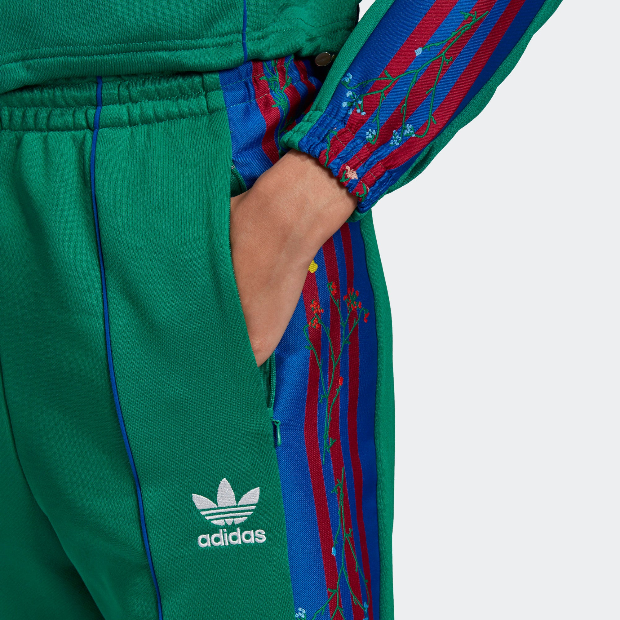 [ED4766] Womens Adidas Originals Floral Track Pants