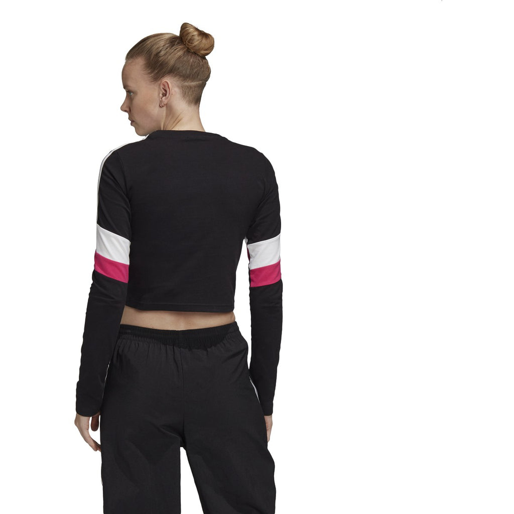 [GC8761] Womens Adidas Originals Cropped Longsleeve Tee
