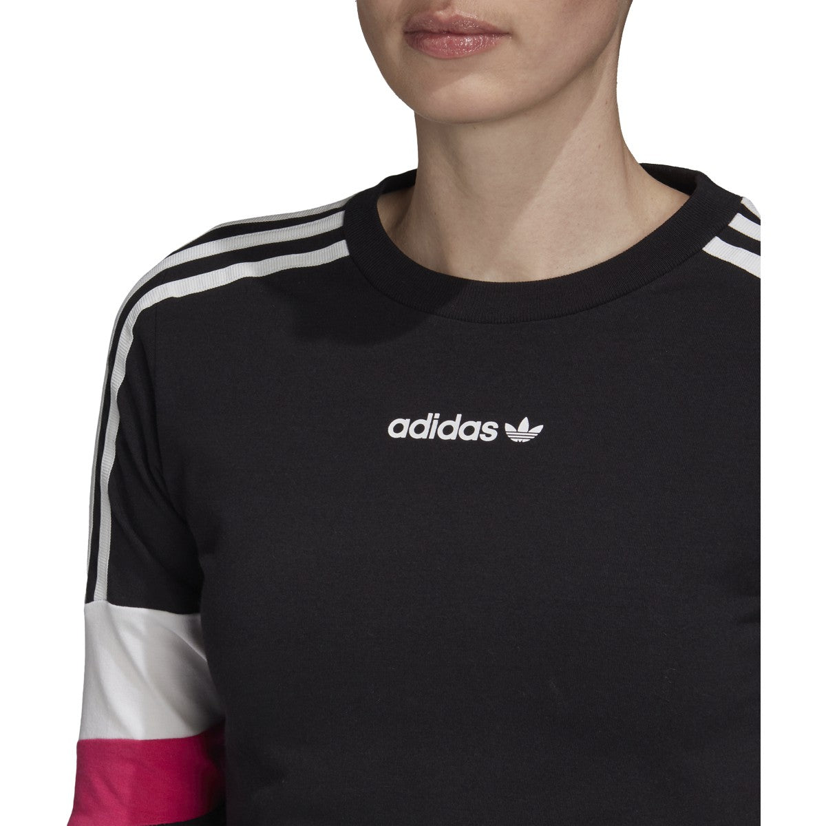 [GC8761] Womens Adidas Originals Cropped Longsleeve Tee