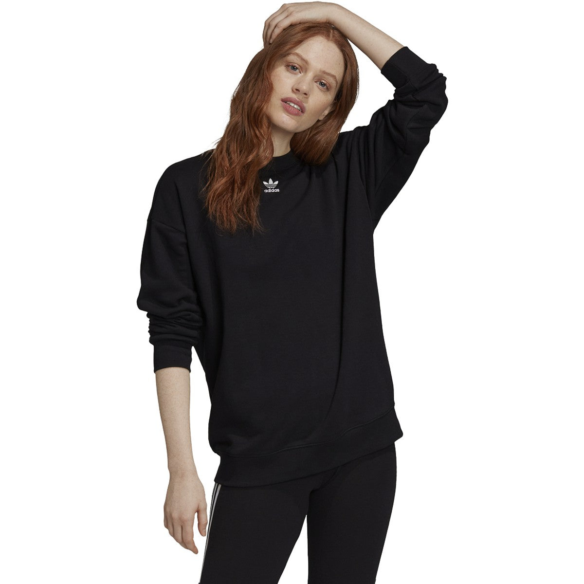 [GD4313] Womens Adidas Trefoil Essentials Sweatshirt