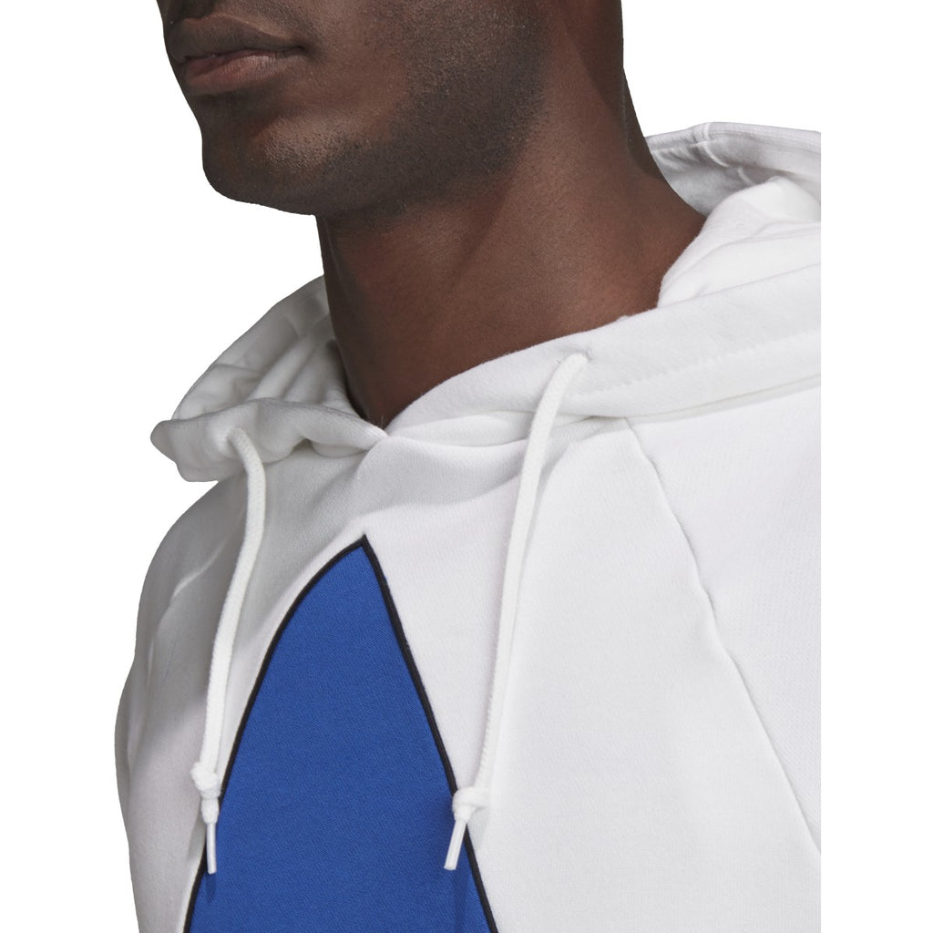 [GE6225] Mens Adidas Big Trefoil Outline Colorblock Hoodie