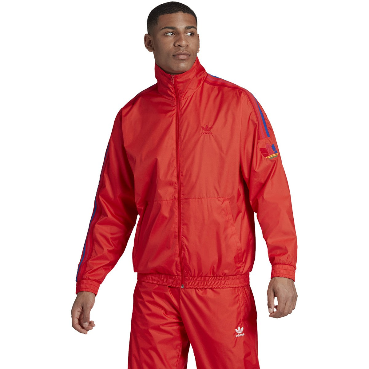 [GE6248] Mens Adidas 3D Trefoil 3-Stripes Track Jacket