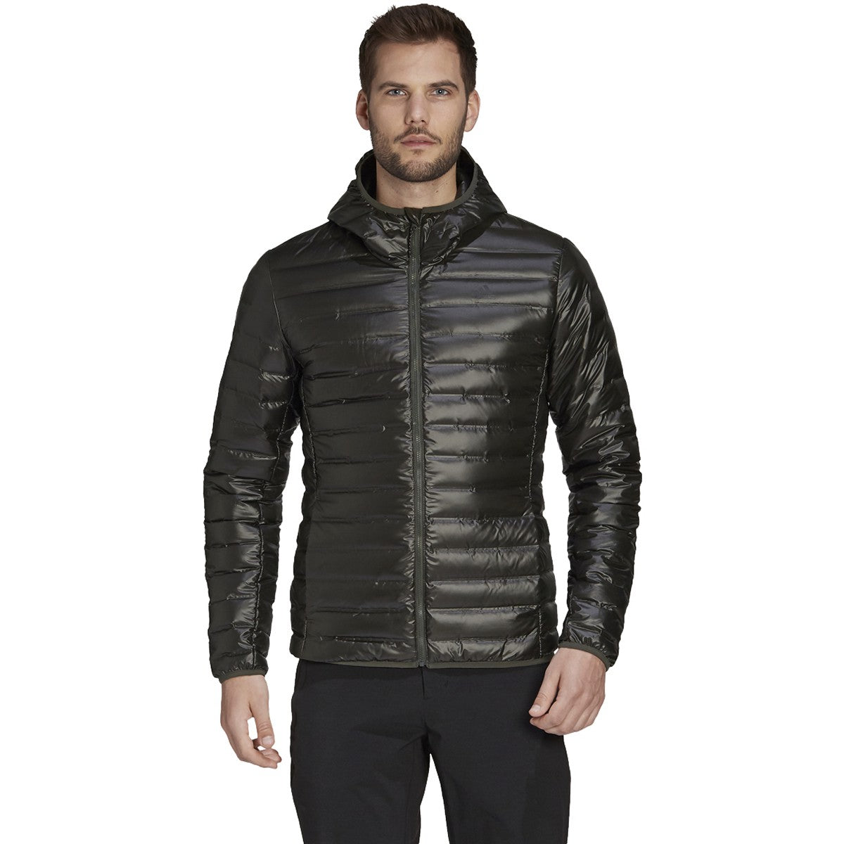 [GE7789] Mens Adidas Varilite Hooded Down Jacket
