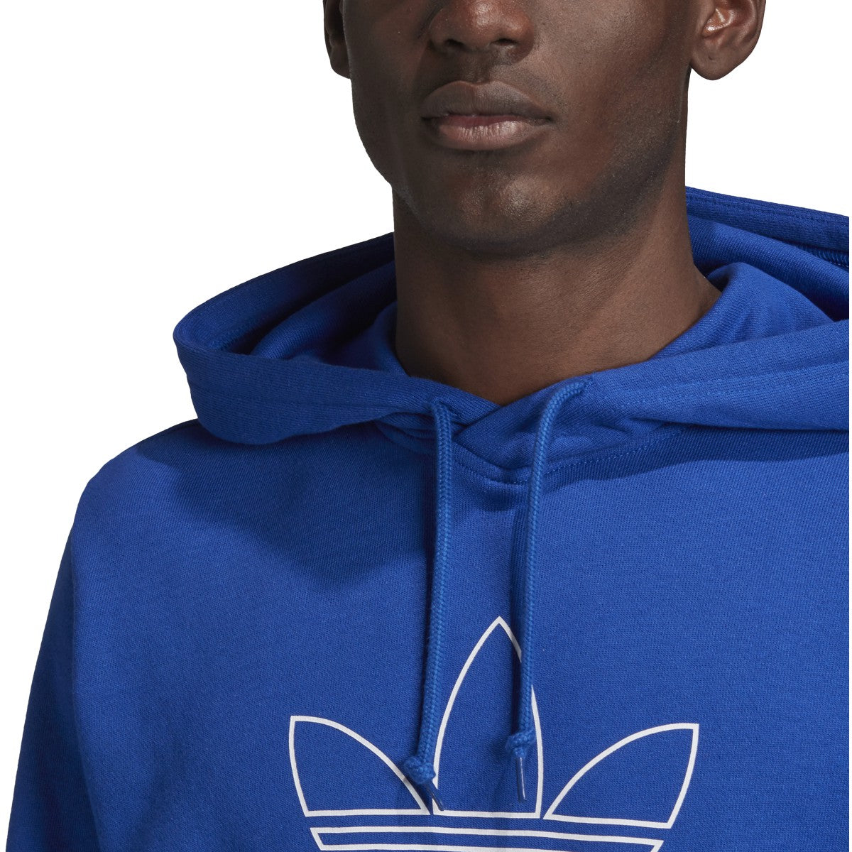 [GF4101] Mens Adidas Originals Outline Trefoil Logo Hoodie