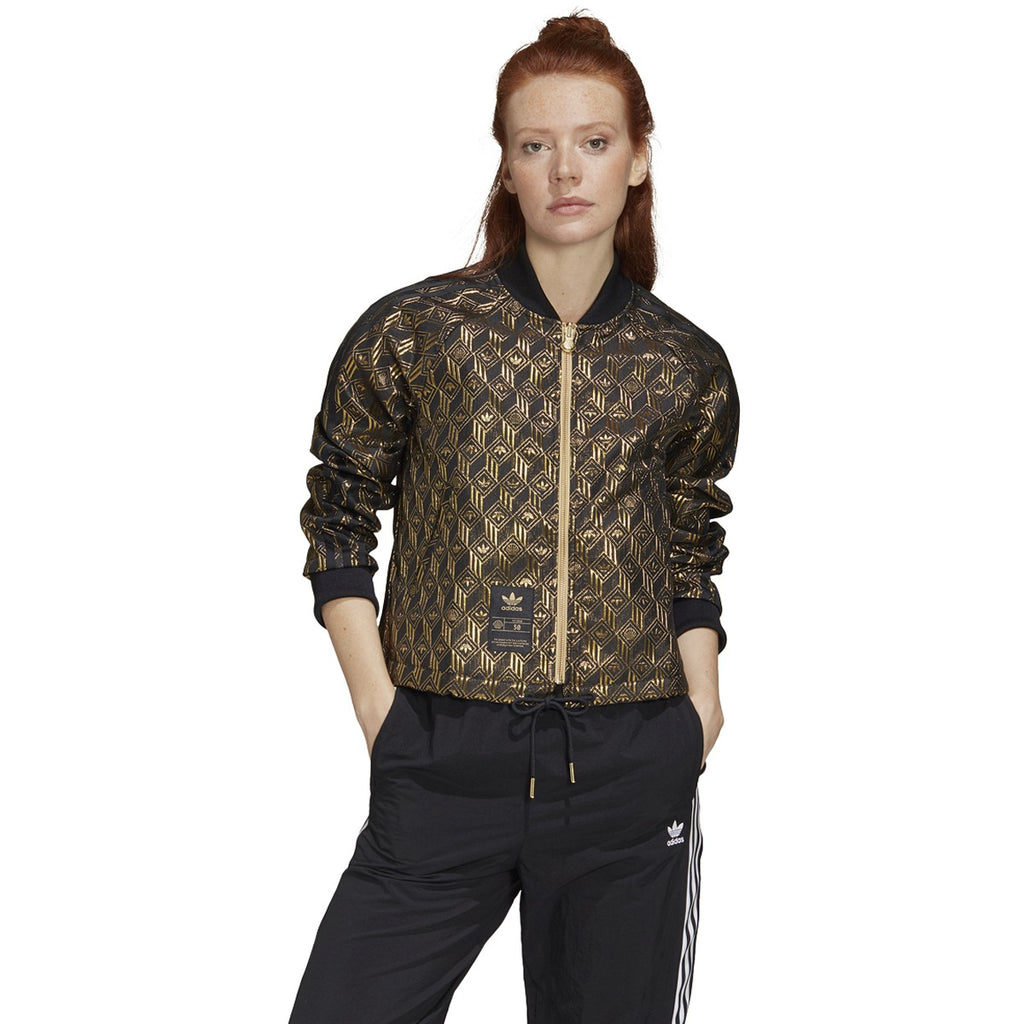 [GK1724] Womens Adidas Originals Premium Superstar Track Jacket