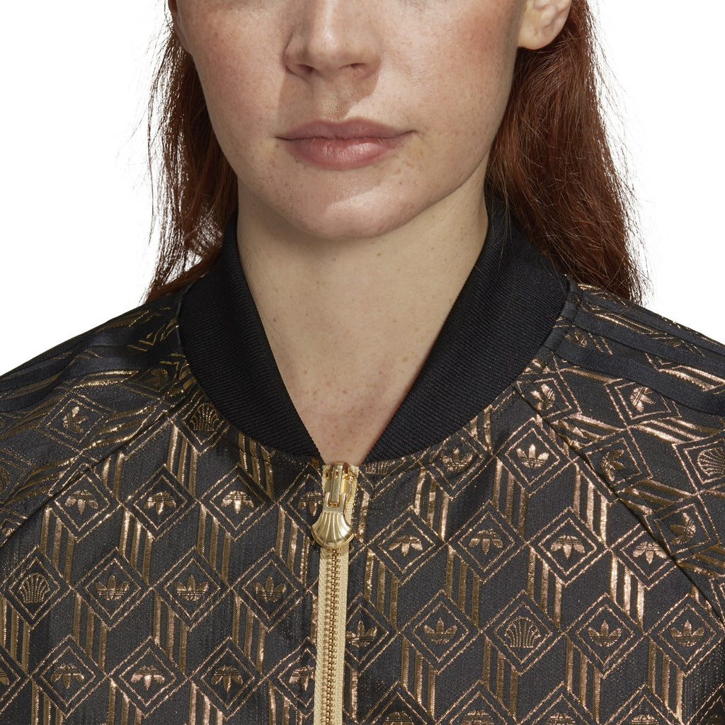 [GK1724] Womens Adidas Originals Premium Superstar Track Jacket