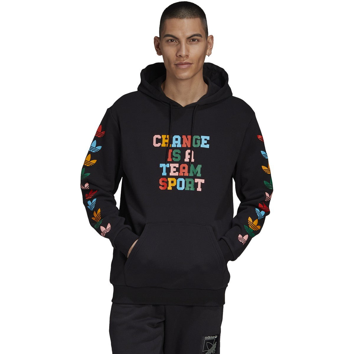 [GP4439] Mens Adidas Change Is a Team Sport Hoodie