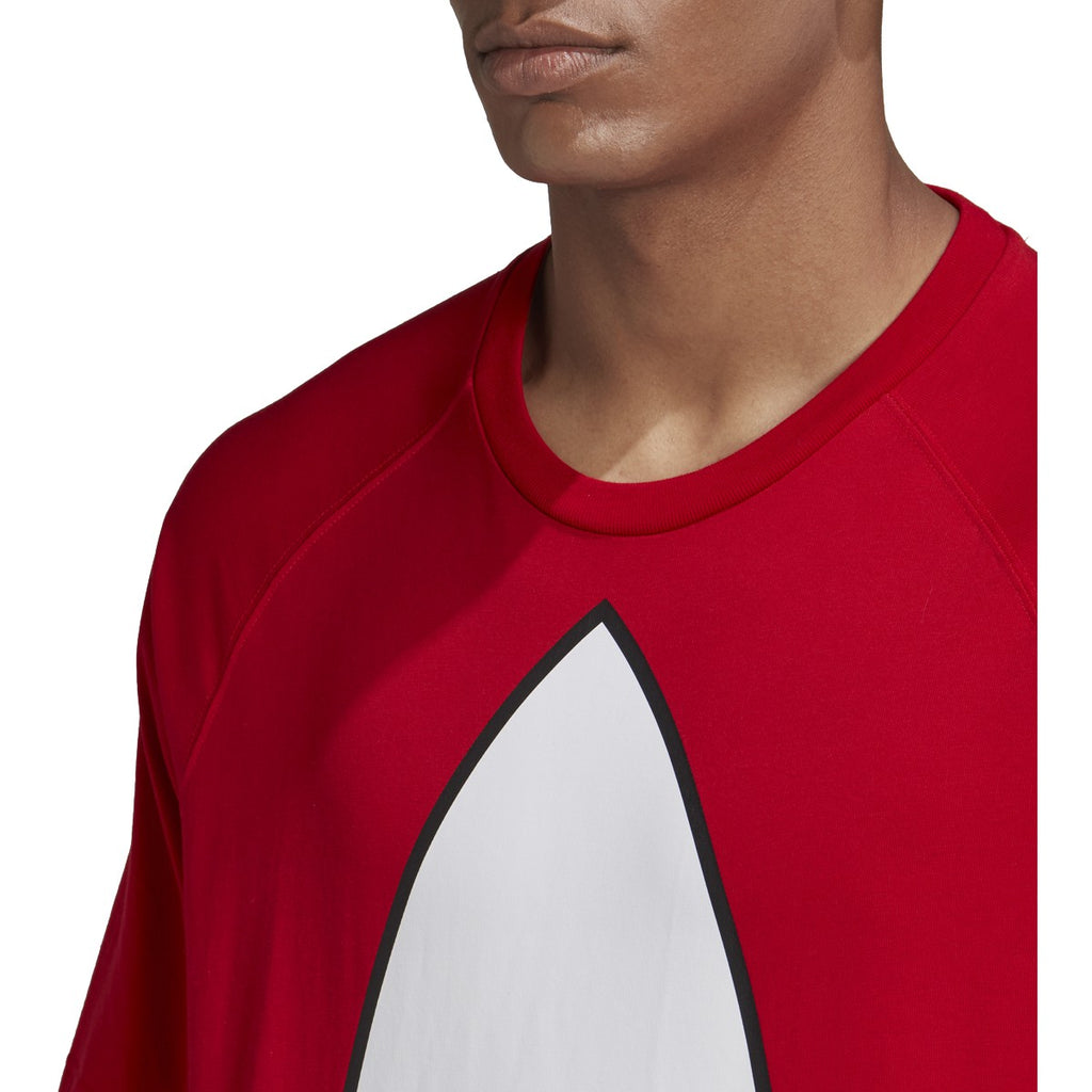 [GP7258] Mens Adidas Big Trefoil Blocked Tee