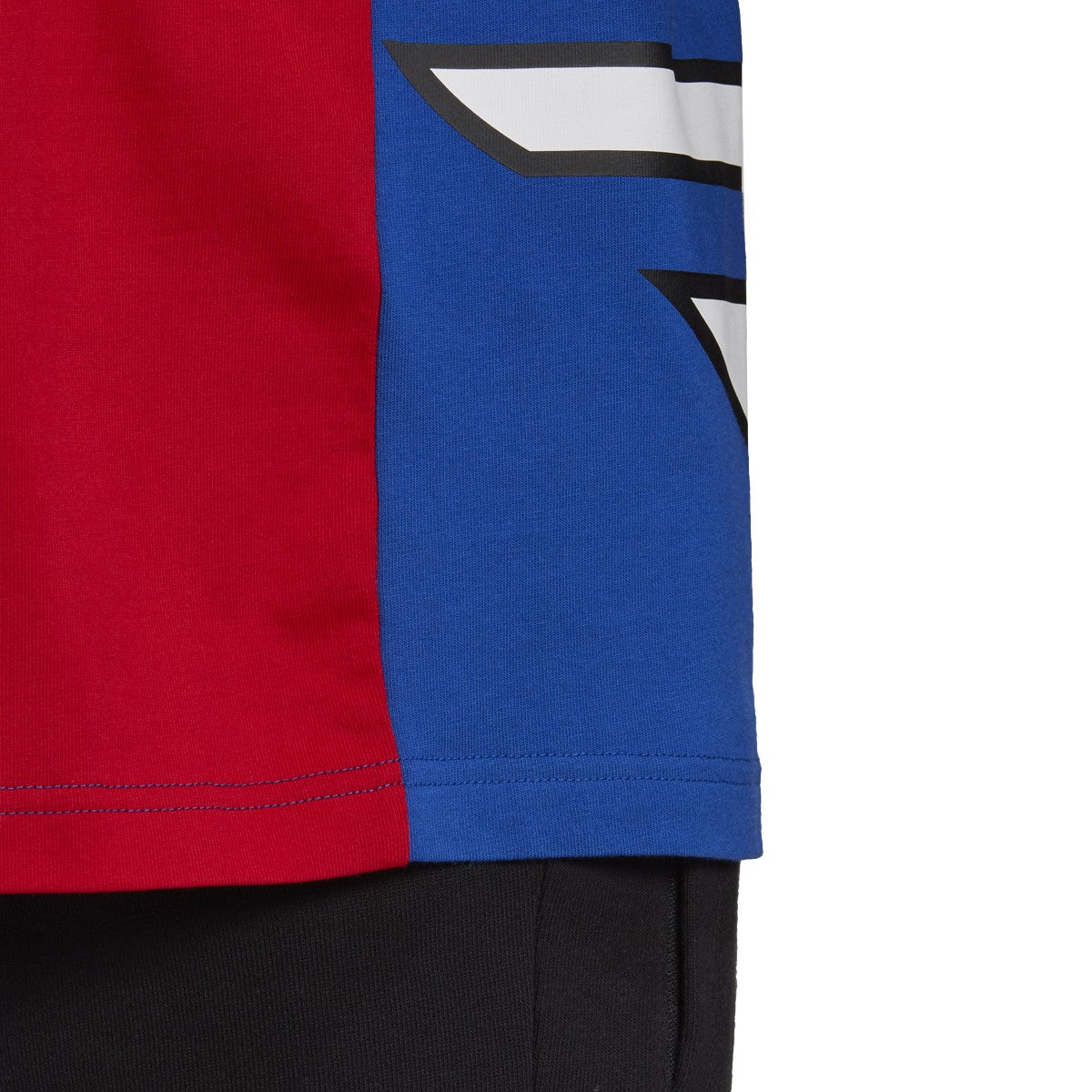 [GP7258] Mens Adidas Big Trefoil Blocked Tee