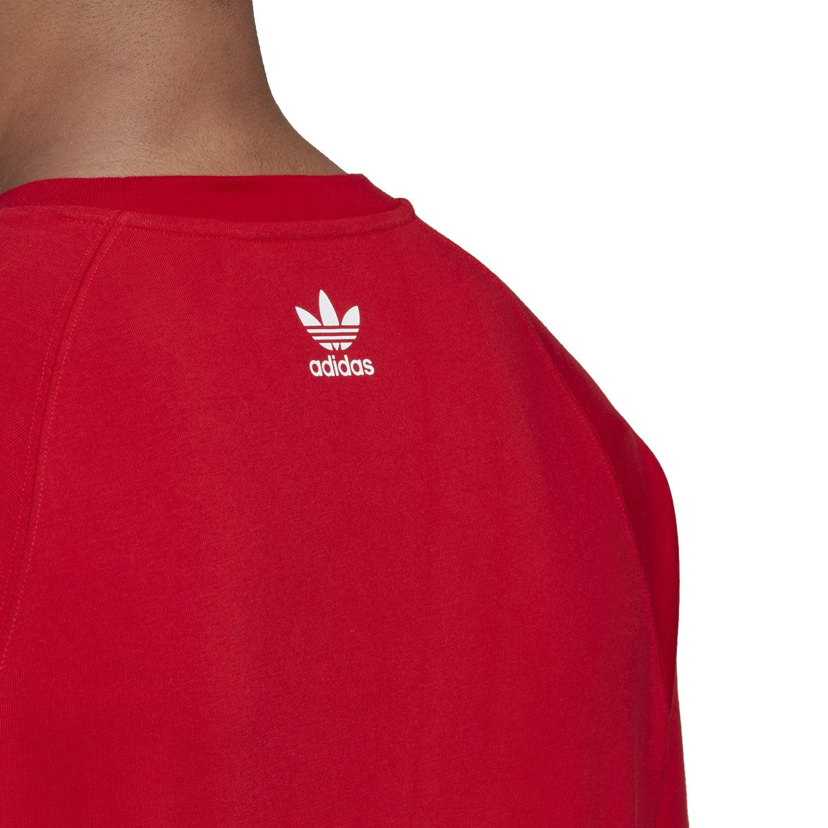[GP7258] Mens Adidas Big Trefoil Blocked Tee
