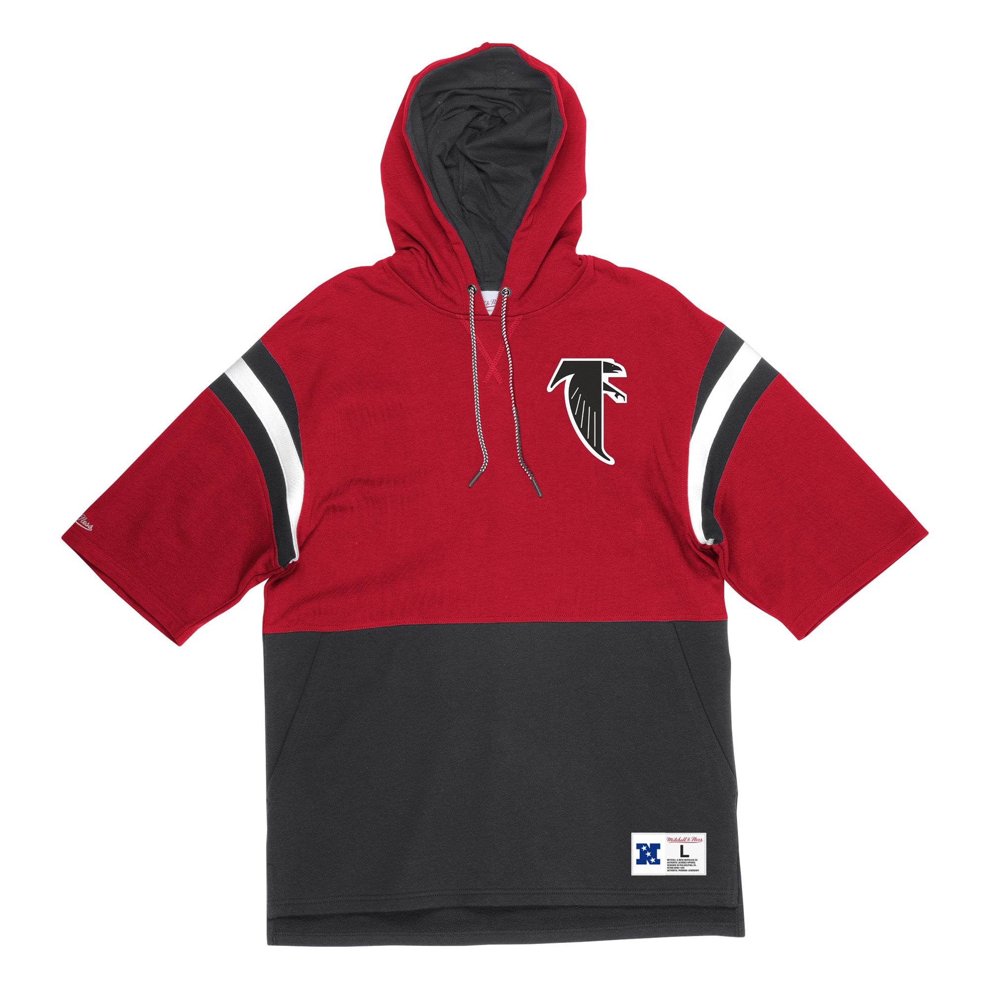 Mens Mitchell & Ness NFL Training Room S/S Hoody Atlanta Falcons